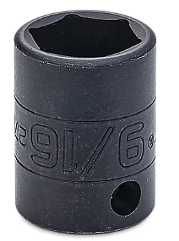 CAT Individual Imperial Impact Socket 9/16 inch, ⅜" Drive 6 Point 271-4605