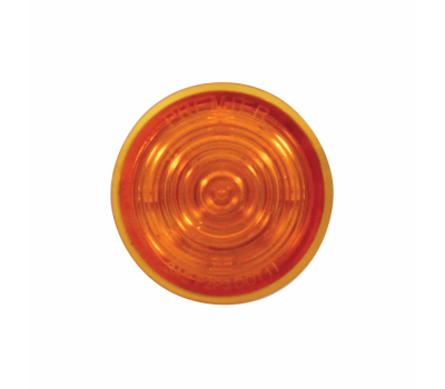 9 LED Mini Bullet Light Insert - Amber LED / Amber Lens