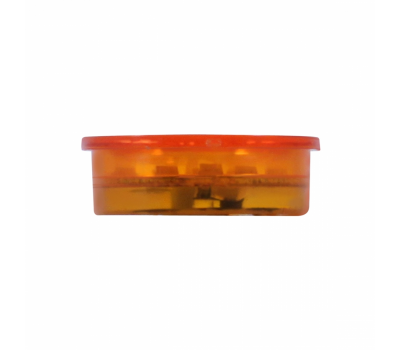 9 LED Mini Bullet Light Insert - Amber LED / Amber Lens