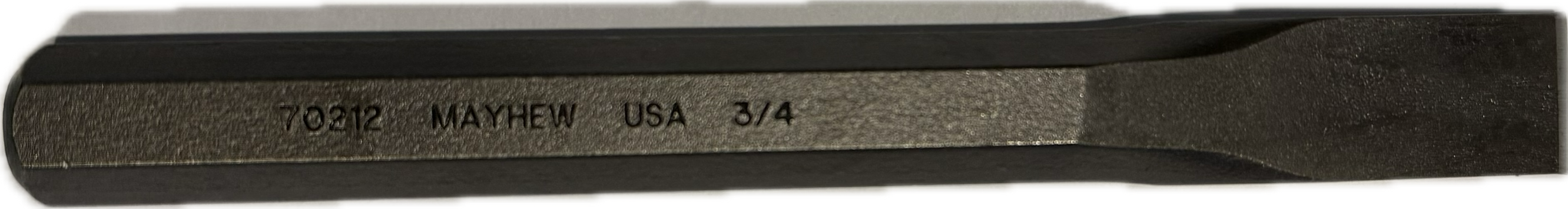 CAT 3/4" Long Flat Steel Cold Chisel 452-9933