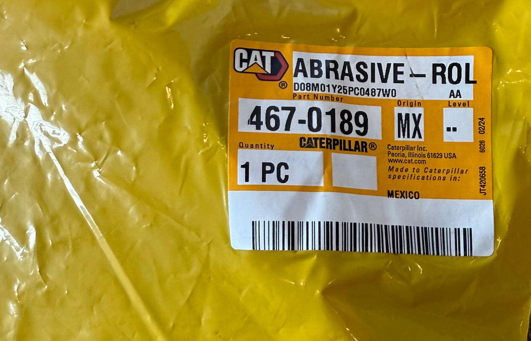 CAT Abrasive Roll 467-0189