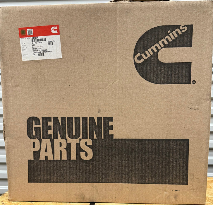 Cummins Lower Gear Cover ISX 4973081