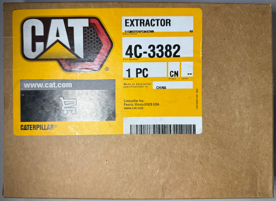 CAT Extractor Set Left Hand Spiral 4C-3382