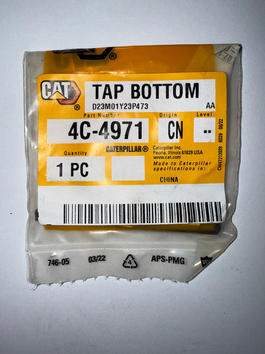 CAT 1/4" Bottoming Tap 4C-4971