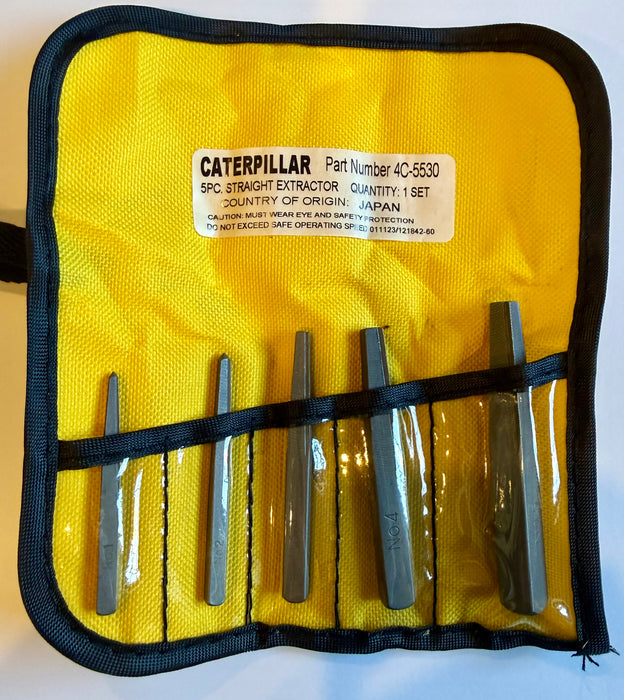 CAT Extractor Set Straight Flute 4C-5530