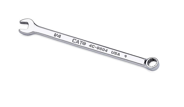 CAT Individual Imperial Short Length 1/4 inch Combination Wrench 4C-9604