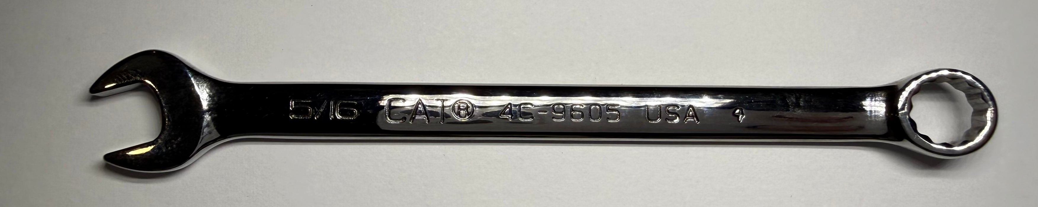CAT Individual Imperial Short Length 5/16 inch Combination Wrench 4C-9605