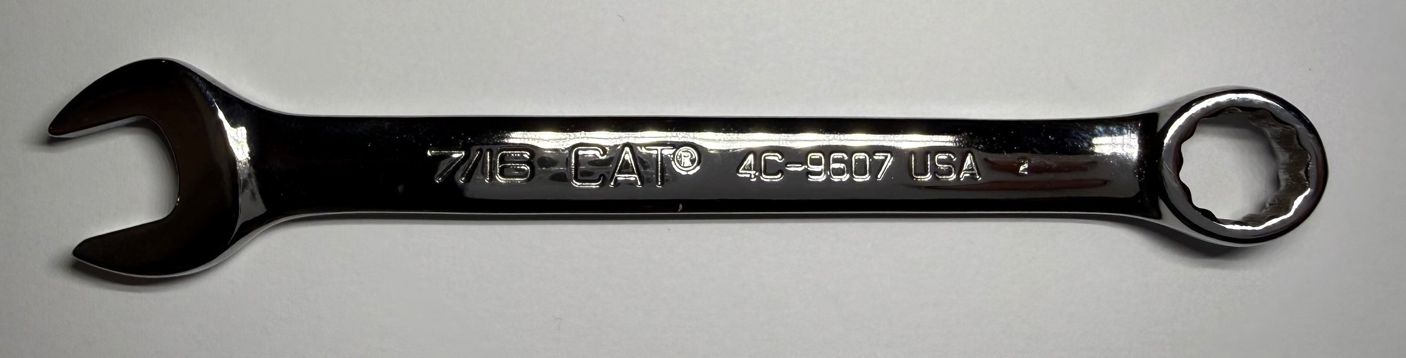 CAT Individual Imperial Short Length 7/16 inch Combination Wrench 4C-9607