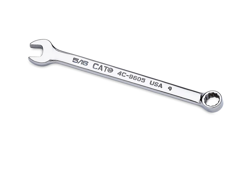 CAT Individual Imperial Short Length 5/16 inch Combination Wrench 4C-9605