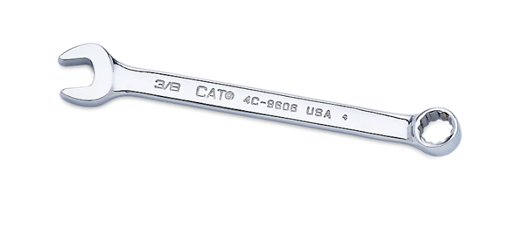 CAT Individual Imperial Short Length ⅜ inch Combination Wrench 4C-9606