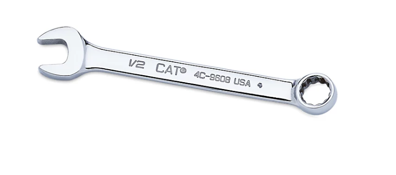 CAT Individual Imperial Short Length ½ inch Combination Wrench 4C-9608