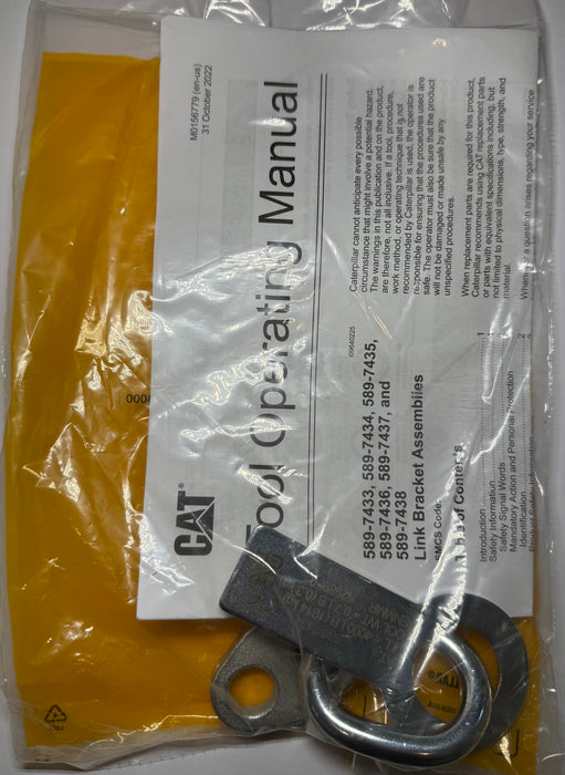 CAT Lifting Link Bracket 589-7434