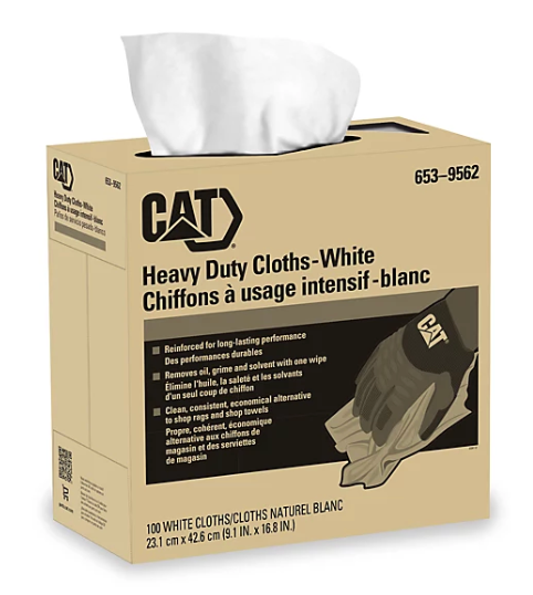CAT Heavy Duty Cloths 653-9562