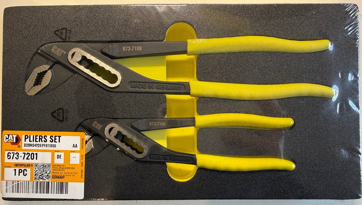 CAT Water Pump Pliers Set 673-7201