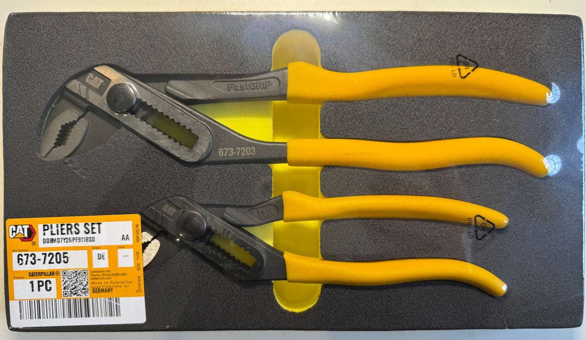 CAT Water Pump FastGRIP Pliers Set 673-7205