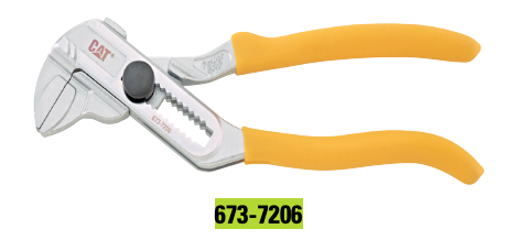 CAT Power Grip Pliers Wrench 180mm 673-7206