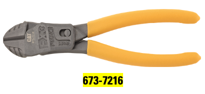 CAT High Leverage Heavy Duty Diagonal Side Cutter 200mm 673-7216
