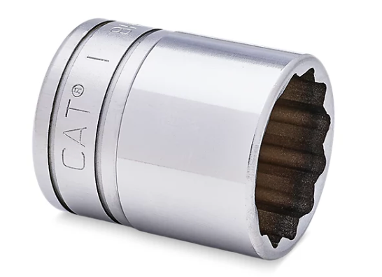 CAT Individual Imperial Socket 1 inch 12 Point ½" Drive 8H-8556