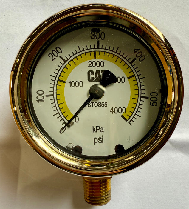 CAT Dual Scale Pressure Gauge 8T-0855