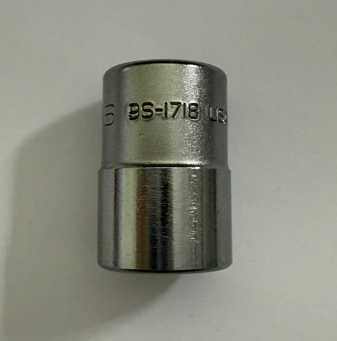 CAT Individual Imperial Socket 1/4" Drive 12 Point 7/16 inch 9S-1718