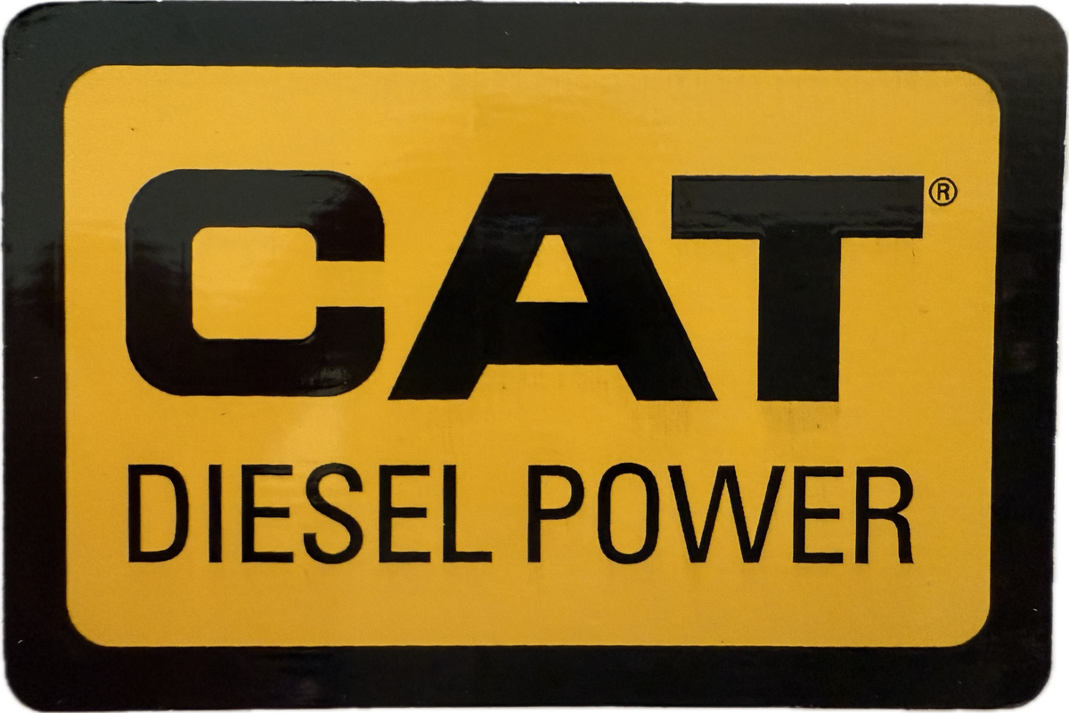 Engine Power Sticker CAT Diesel Power Sticker — Western Diesel & Performance
