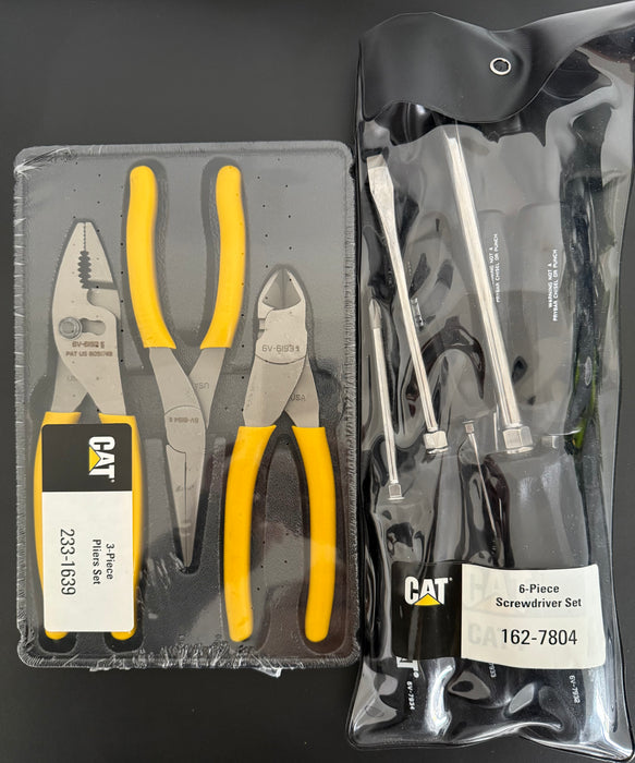 Father' Day Combo 2 - CAT Pliers & Screwdriver Set Combo