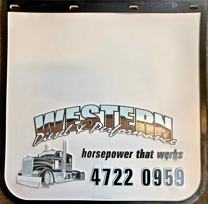 Western Diesel Mudflaps