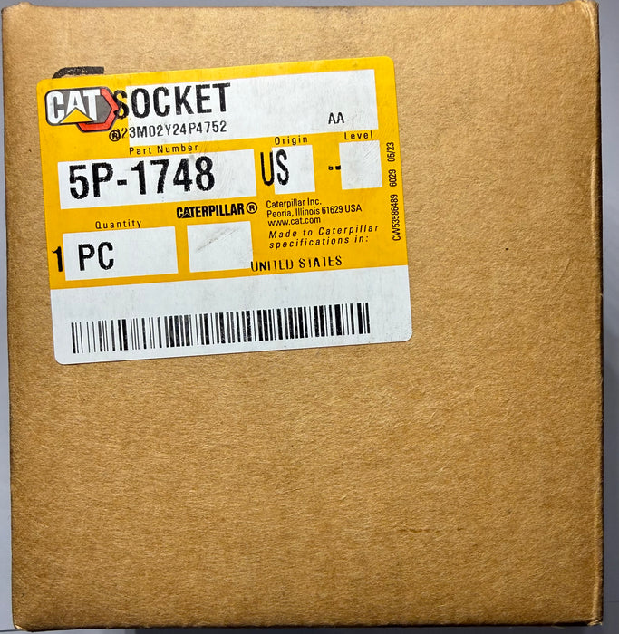 CAT Individual Imperial Impact Socket 1" Drive 6 Point 5P-1748
