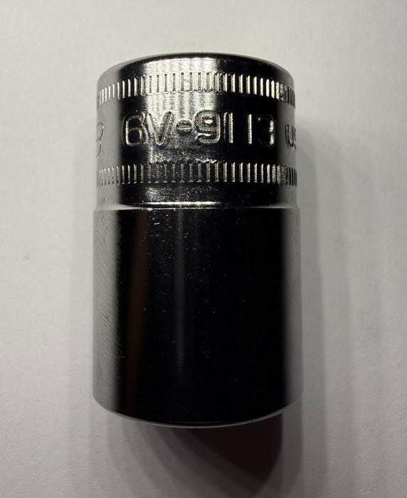 CAT Individual Metric Socket 18mm 1/2" Drive 12 Point 6V-9113
