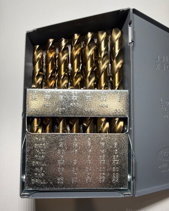 CAT 29 Piece Heavy-Duty Cobalt Drill Bit Set 1U-5891