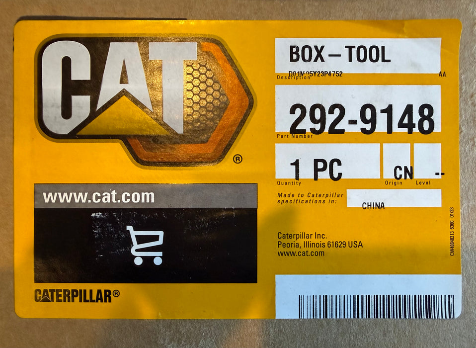 CAT Shoulder Bolt Socket Tool Box 292-9148
