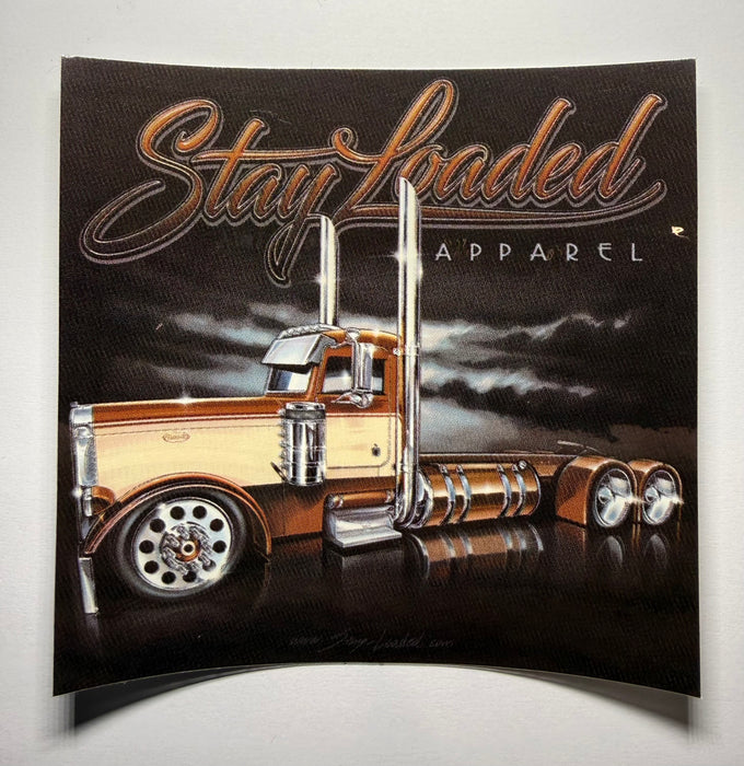 Stay Loaded Denton Style Sticker