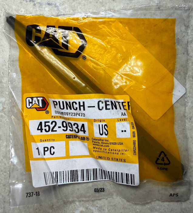 CAT 127mm Long Centre Punch 452-9934