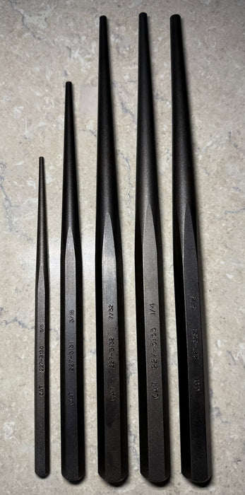 CAT 5 Piece Drift Punch Set 227-3129