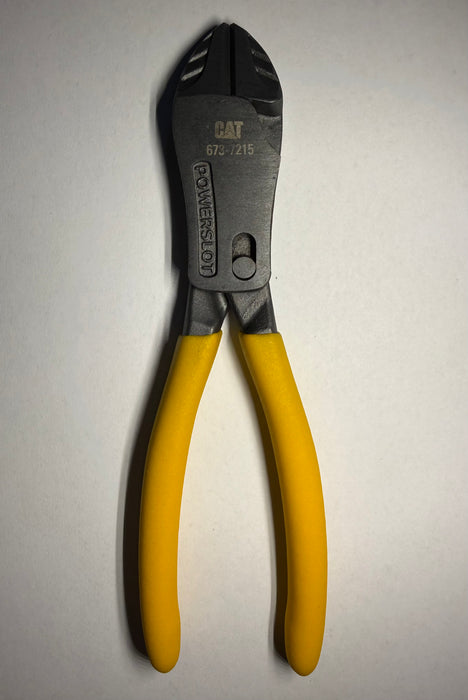 CAT High Leverage Heavy Duty Diagonal Side Cutter 180mm 673-7215