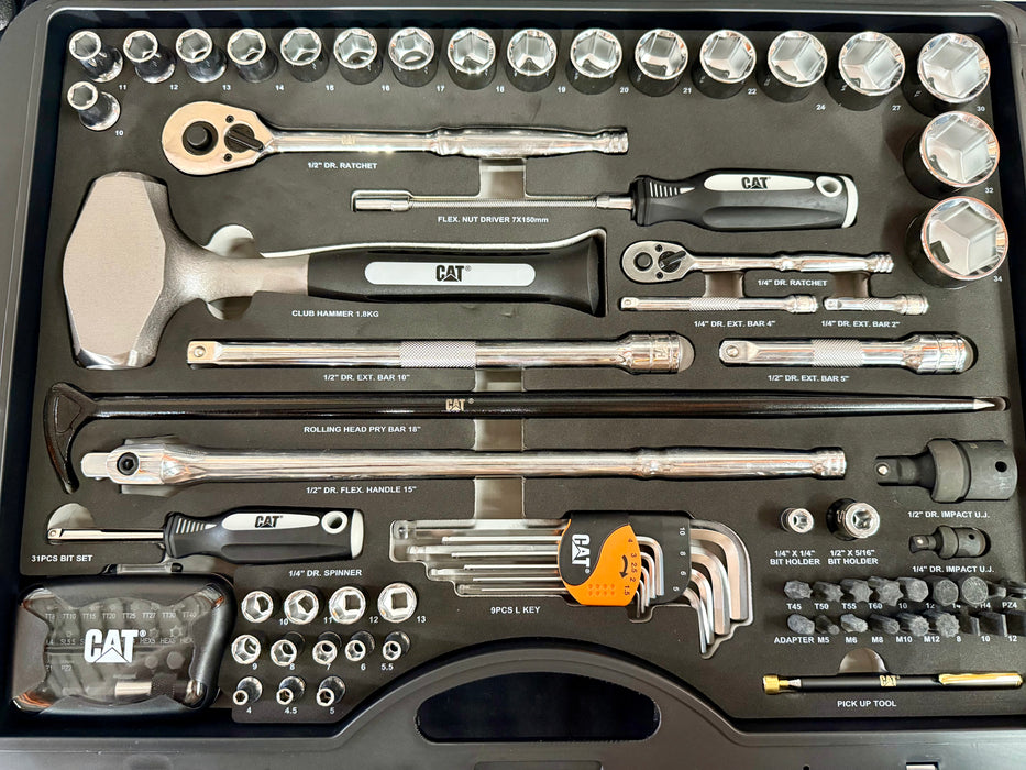 CAT 128 Piece Tool Set 497-8174