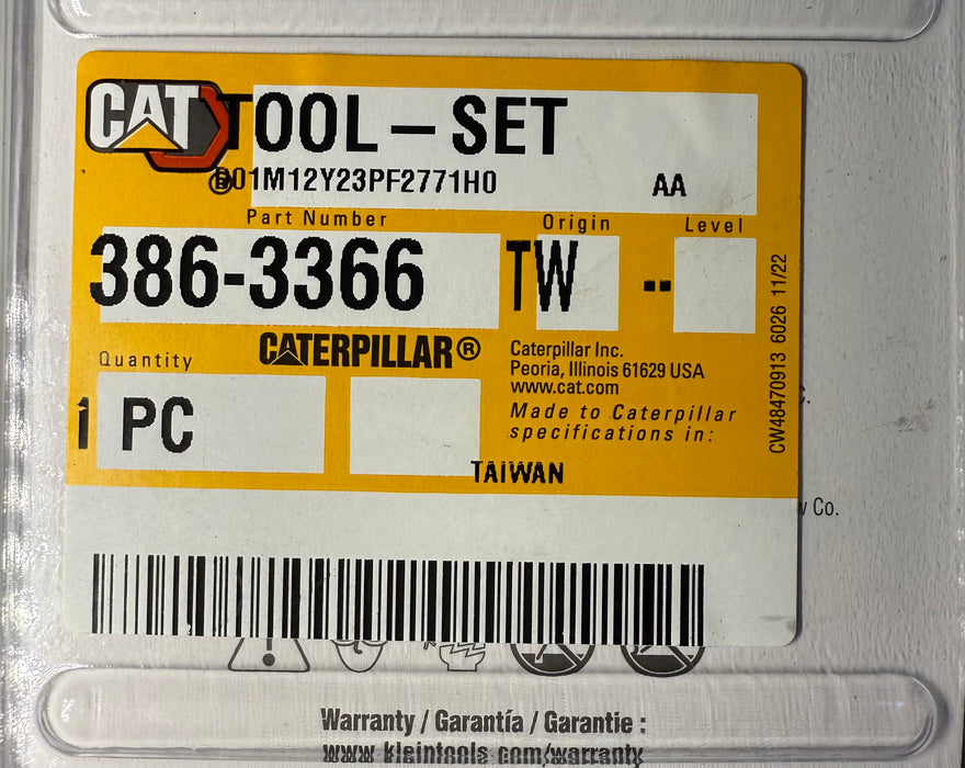 CAT 32 Piece Screwdriver Bit Set 386-3366