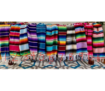 Mexican Blanket Pink Multicolour