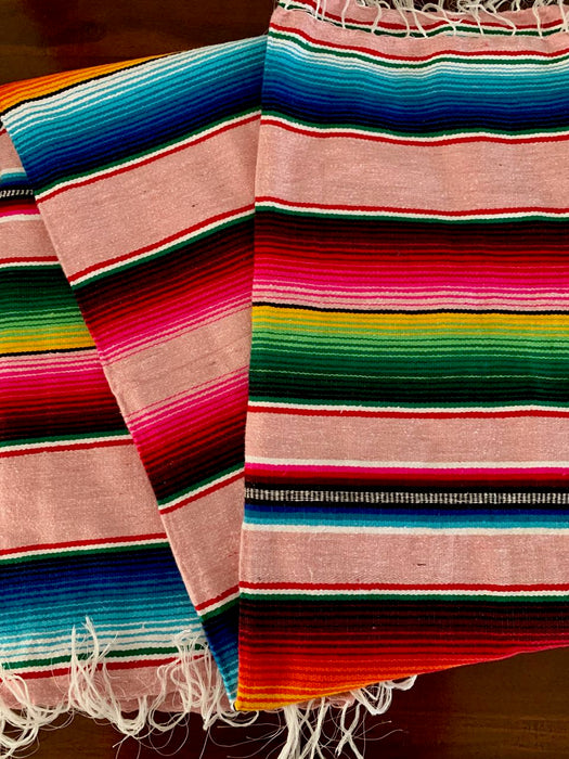 Mexican Blanket Pink Multicolour