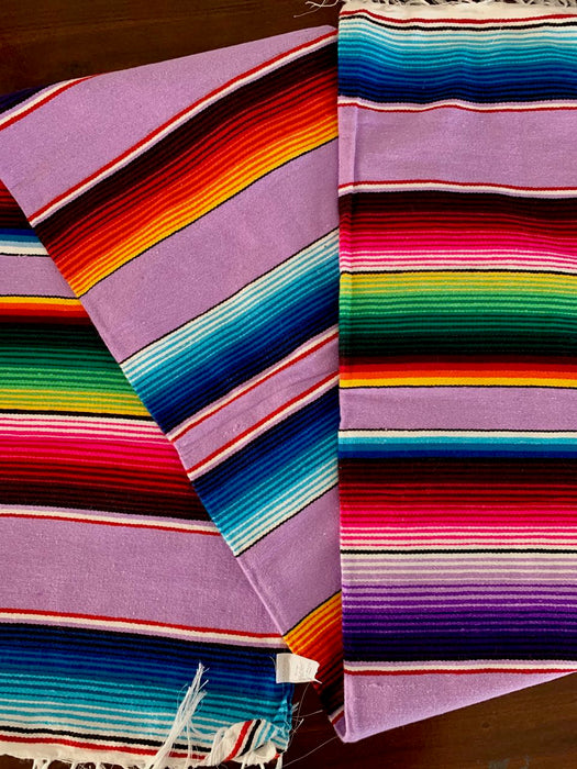 Mexican Blanket Lavender Multicolour