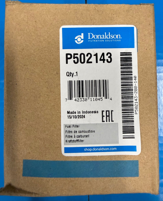 Donaldson Fuel Filter Spin On P502143