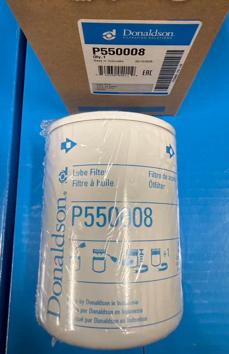 Donaldson Lube Filter Spin On Full Flow P550008