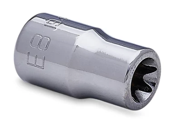 CAT Individual Square Drive TORX Socket E8 x 1/4" 194-3540