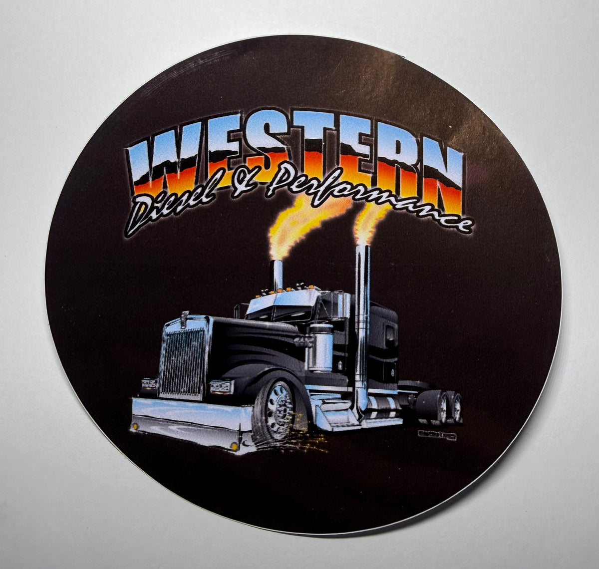Western Diesel Sticker OG — Western Diesel & Performance