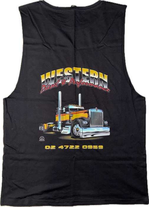 Western Diesel & Performance Gold Singlet