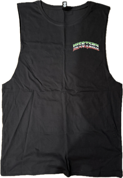 Western Diesel & Performance Green Singlet