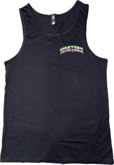 Western Diesel & Performance Green Singlet