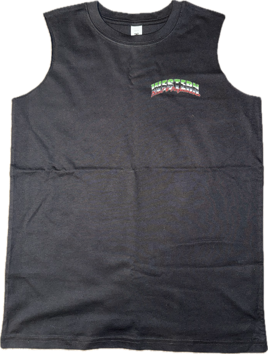 Western Diesel & Performance Green Youth Singlet