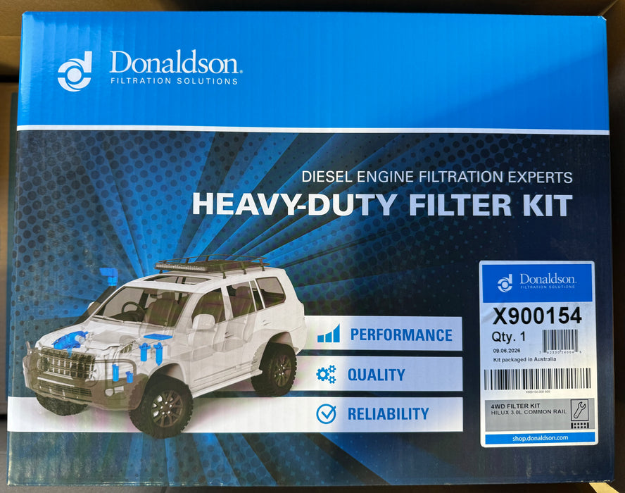 Donaldson 4WD Filter Kit - Toyota Hilux - X900154