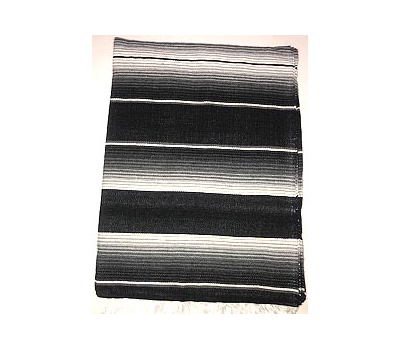 Black and Grey Serape